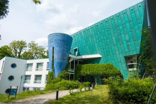 Futuristic University Building